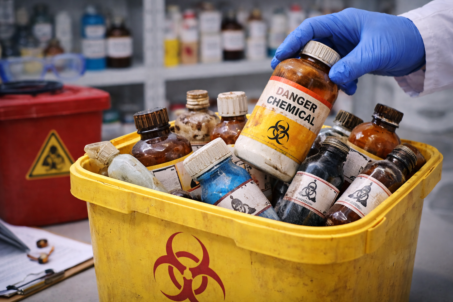 chemical waste disposal